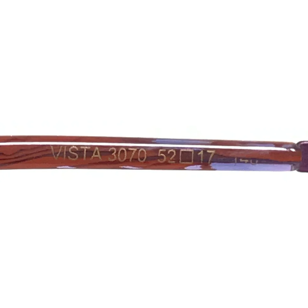 BOZ Eyeglasses Frames VISTA 3070 Red Purple Cat Eye Full Rim 52-17-140